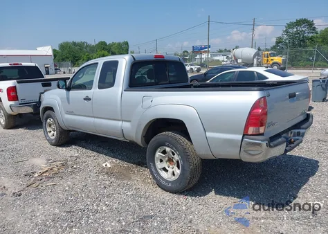 2007 Toyota Tacoma Base V6 from USA, damaged, VIN 5TEUU42N67Z389646